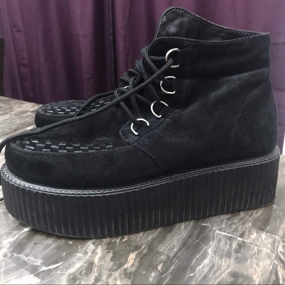 Rose G Platforms high tops